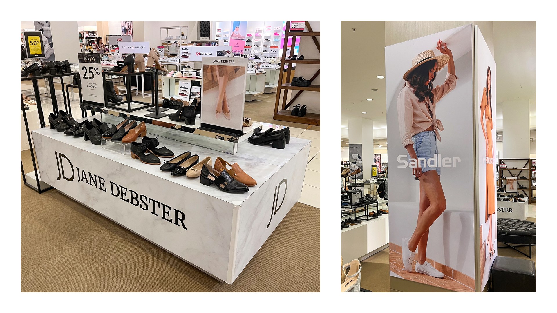 Shoe HQ — Summer 2023 — Myer In-store Print Campaign, image 1